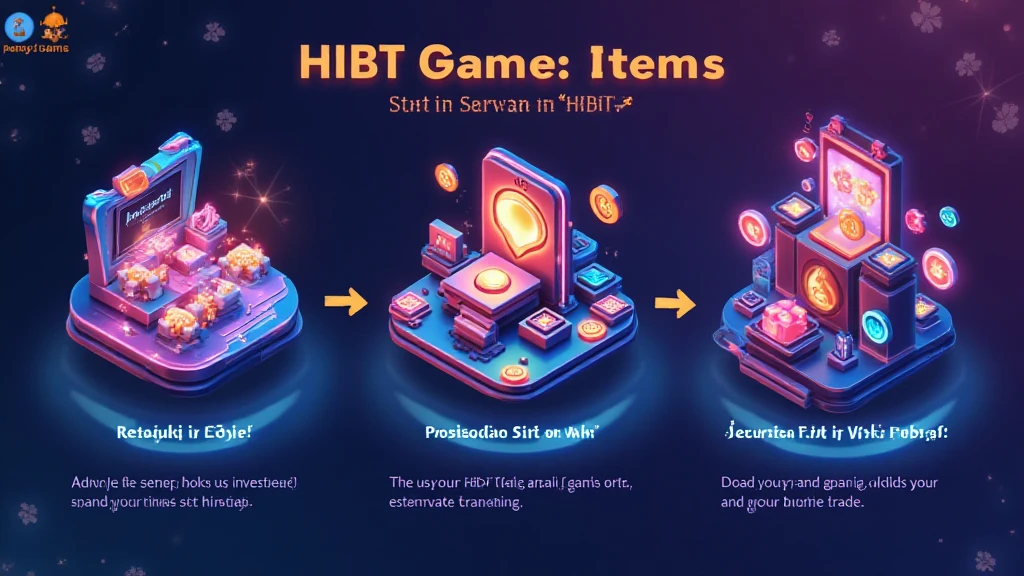 HIBT NFT game item investment trading steps Vietnam