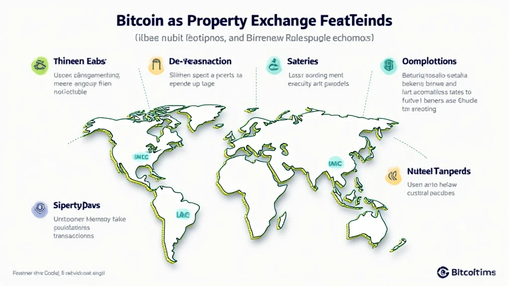 Bitcoin property exchange platforms