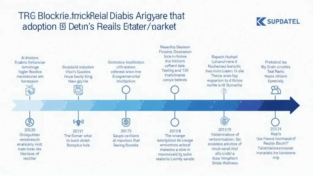 Dubai real estate blockchain adoption timeline