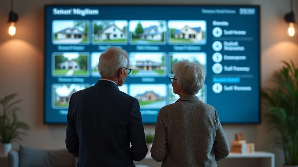 Crypto real estate for senior living