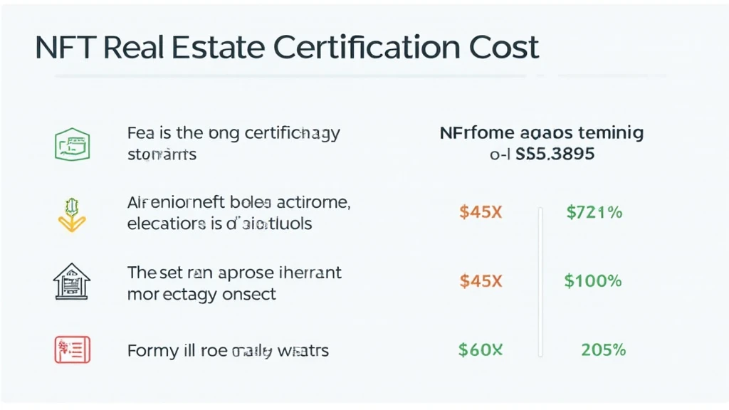 NFT real estate certification costs
