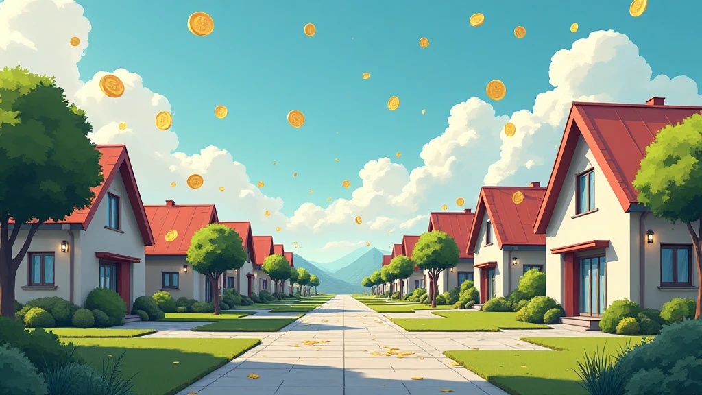 Crypto real estate for retirement communities