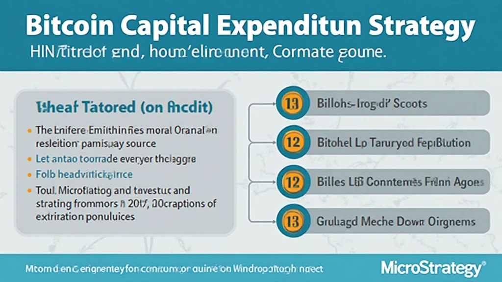 MicroStrategy Bitcoin capital expenditure