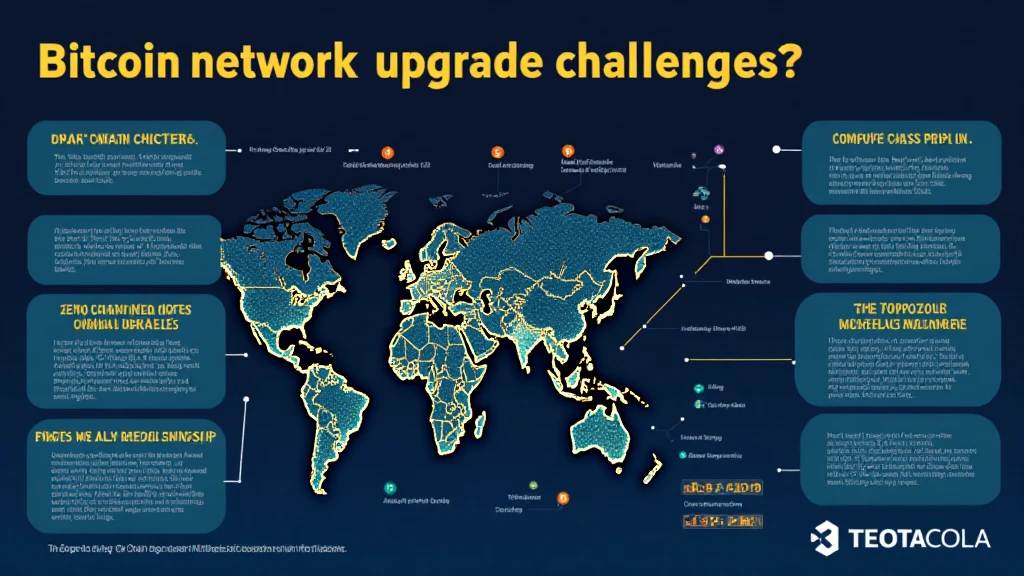Bitcoin network upgrade challenges