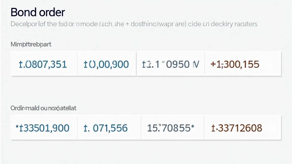 Vietnam bond market order types