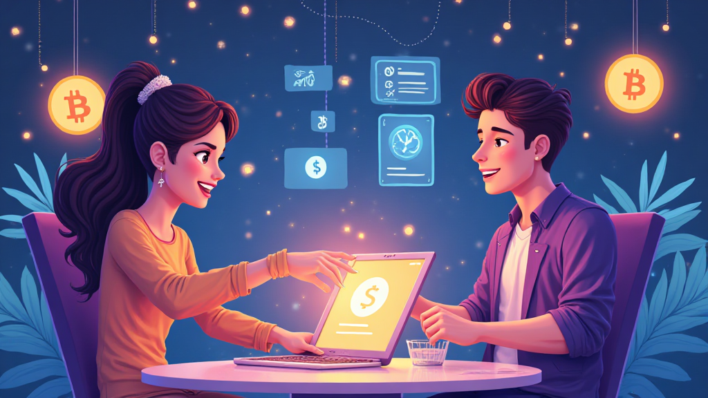 Cryptocurrency avatar trading