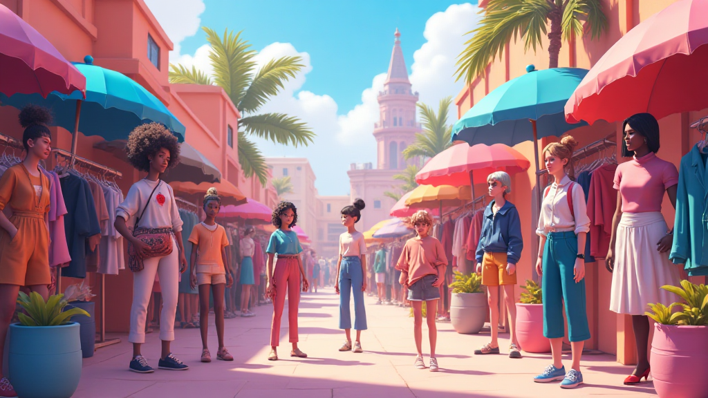 HIBT virtual fashion marketplace