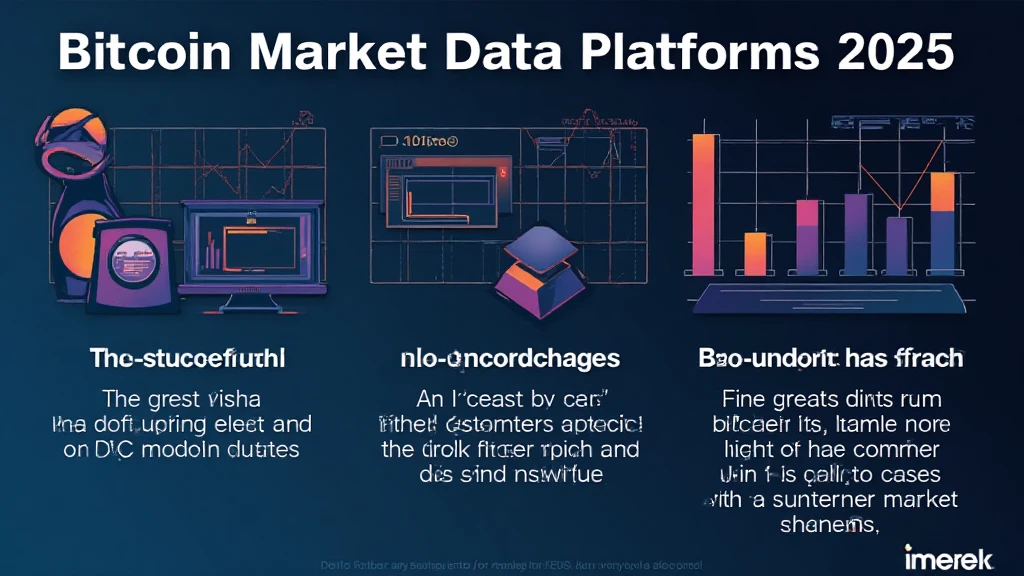 Bitcoin market data platforms