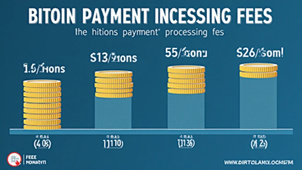 Bitcoin payment processing fees