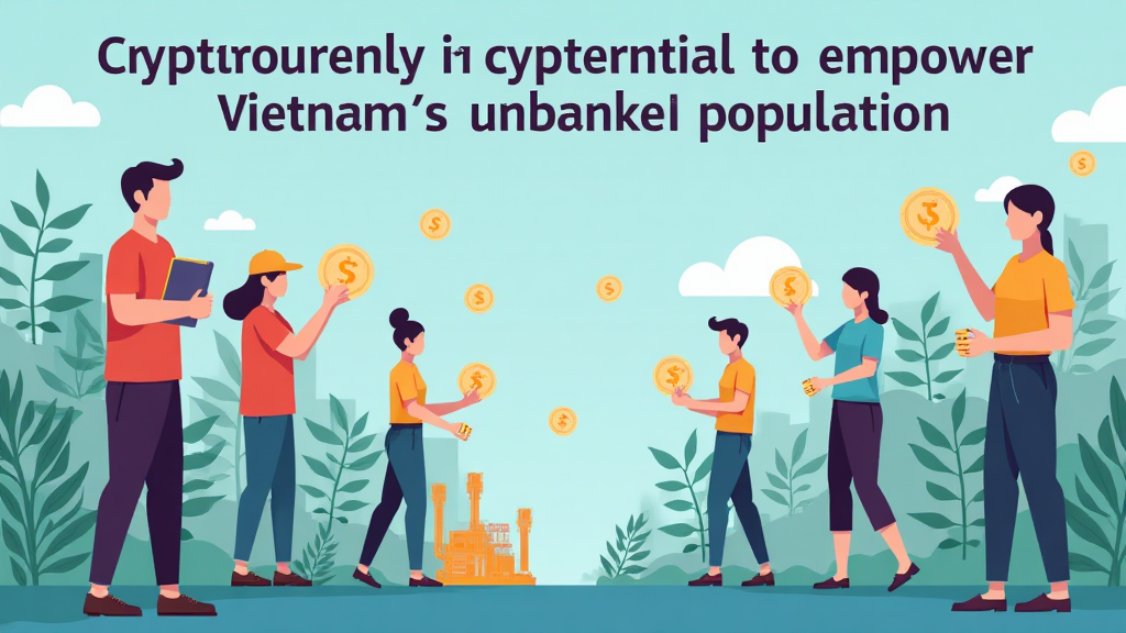 Vietnam unbanked cryptocurrency access
