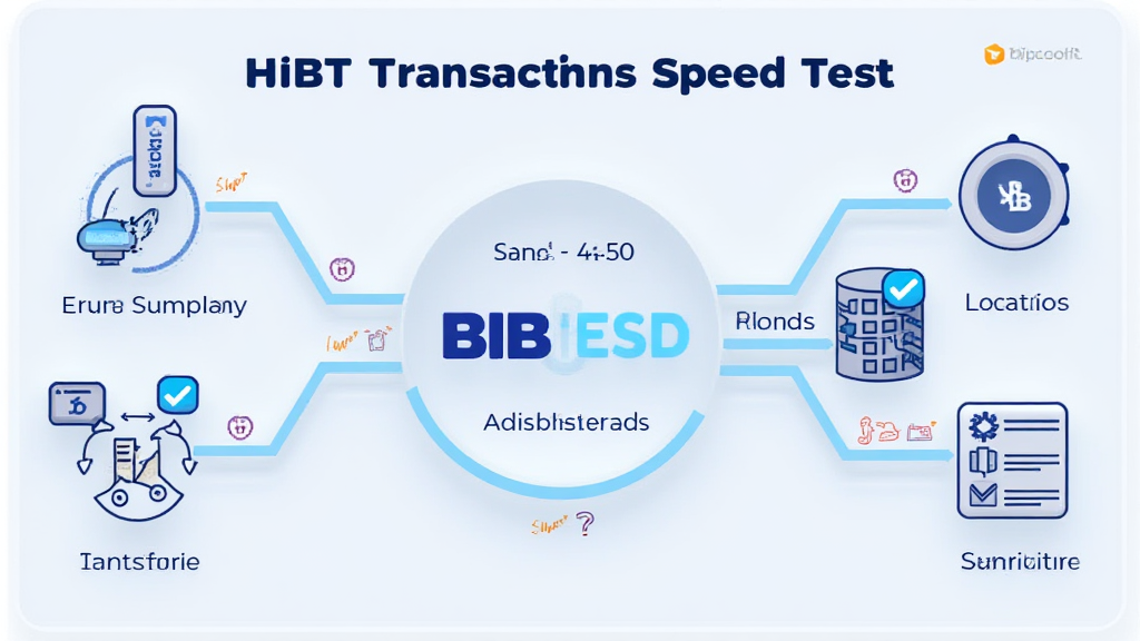 HIBT transaction speed test