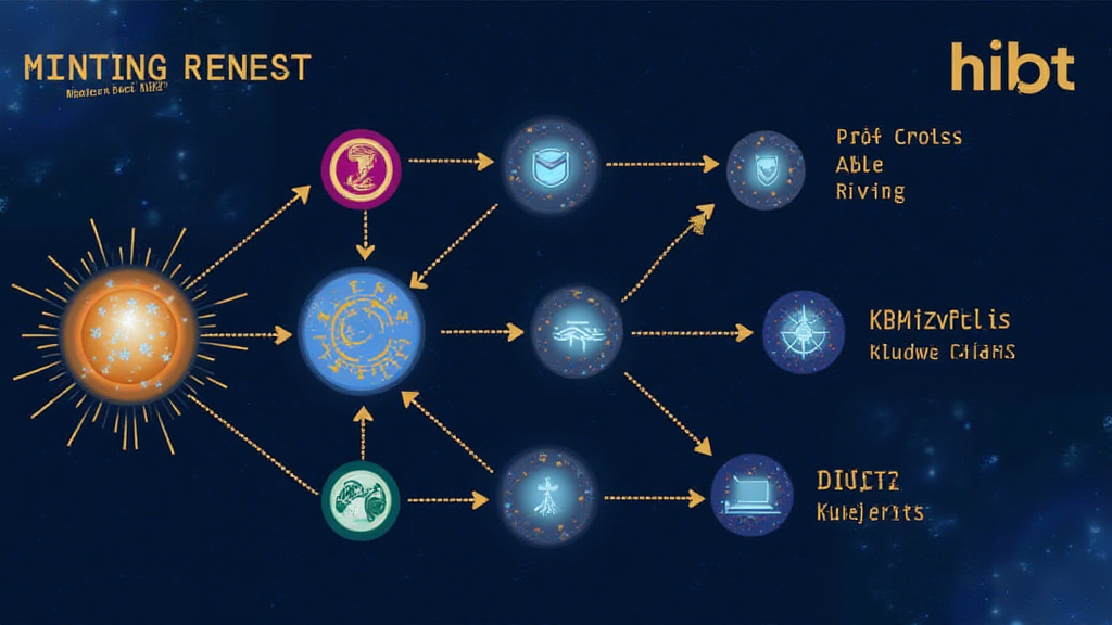 HIBT token minting process